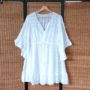 White House Black Market white dress